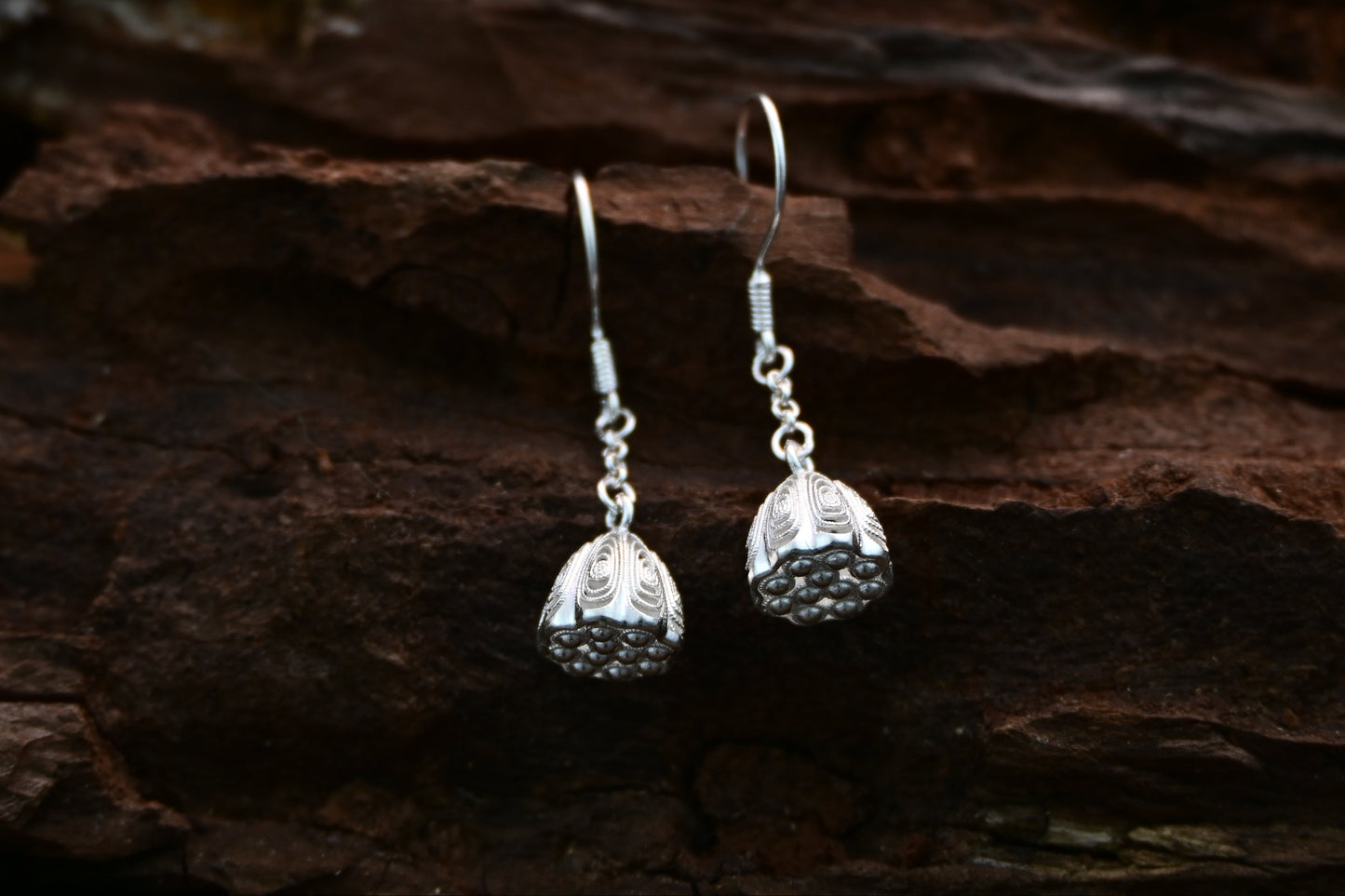 The Mini Lotus Pod Earrings