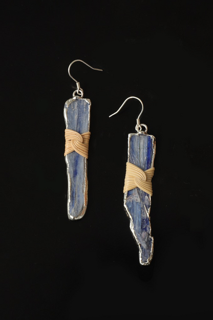 Sea Moon Drop Earrings