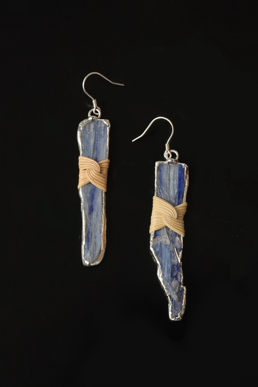 Sea Moon Drop Earrings