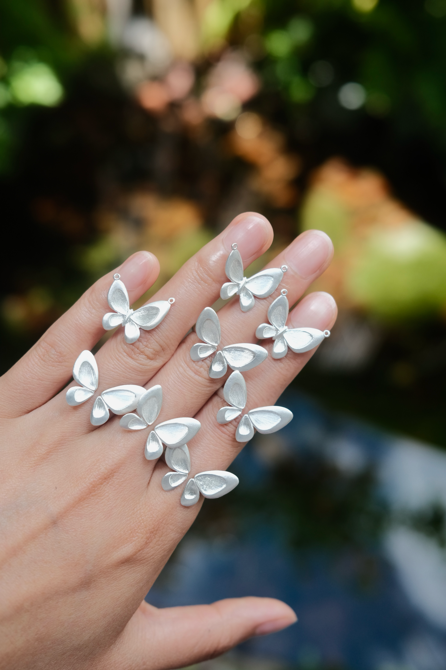 Butterfly Bracelet-Filigree/Enamel