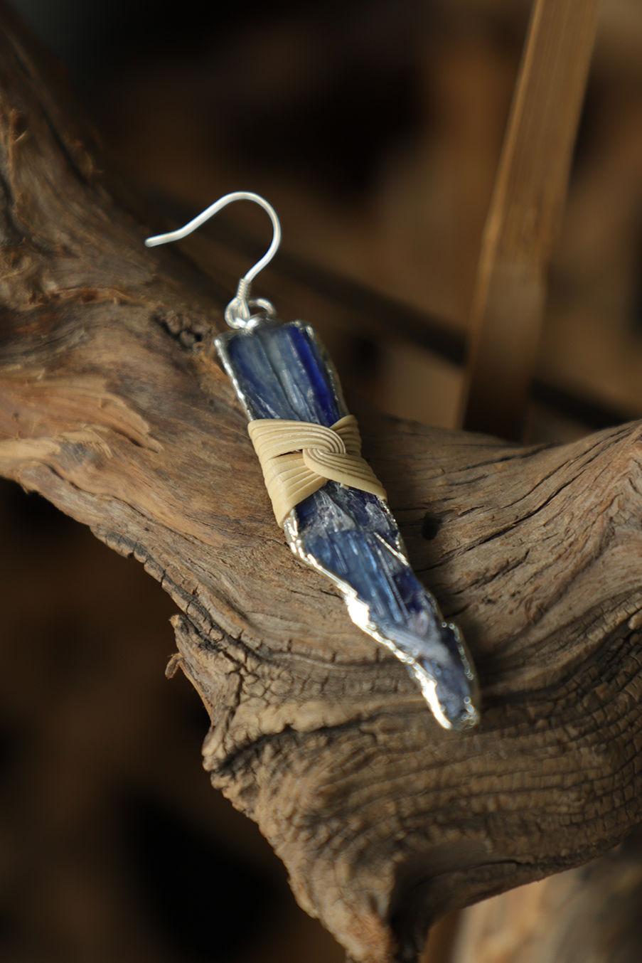 Sea Moon Drop Earrings