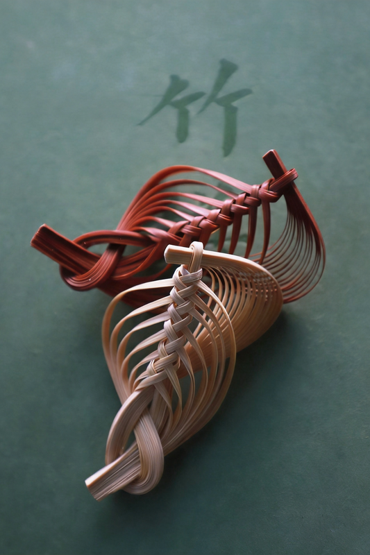Feather & Flying Pipa Brooch