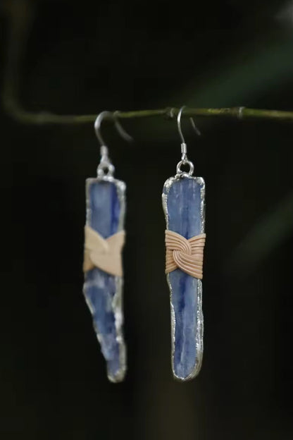 Sea Moon Drop Earrings