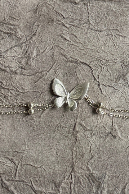 Butterfly Bracelet-Filigree/Enamel