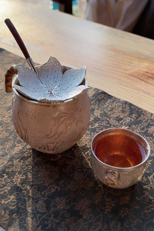 The Serene Bloom Tea Strainer(Customized)