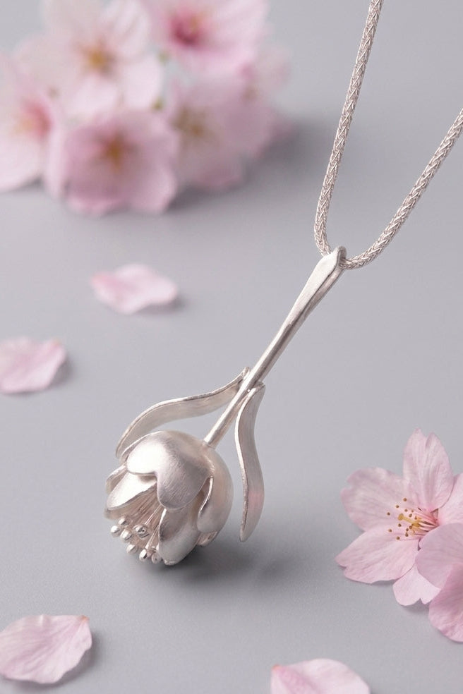 The Kinetic Awakening Bloom Pendant