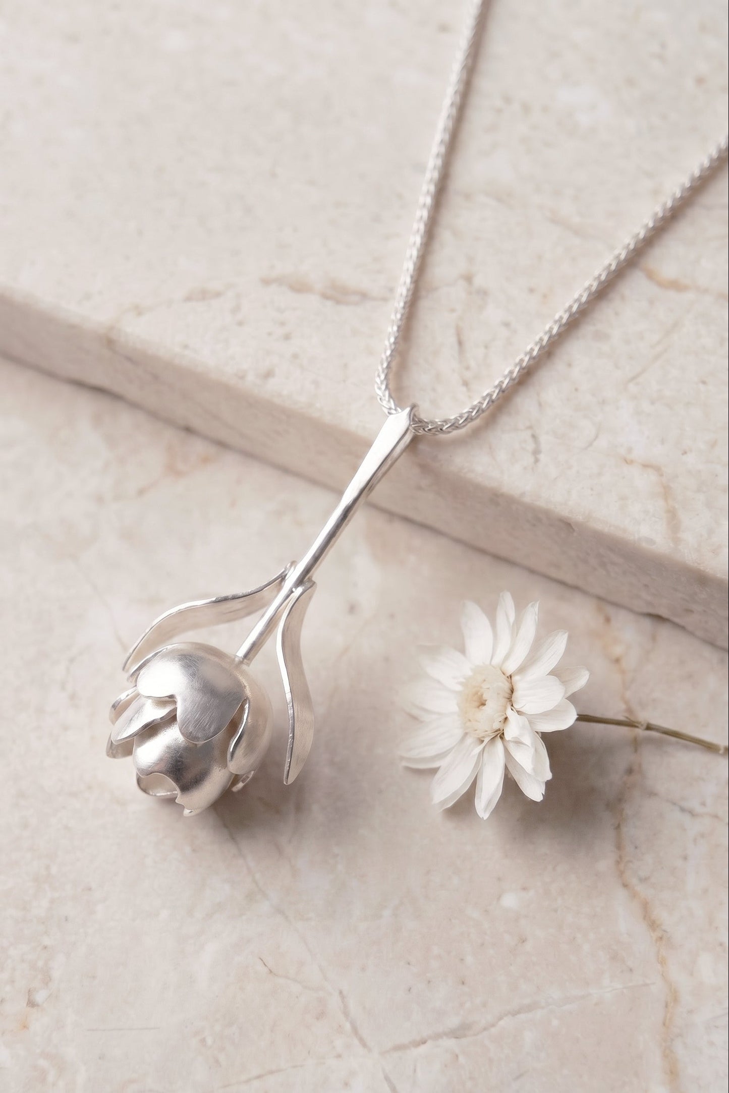 The Kinetic Awakening Bloom Pendant
