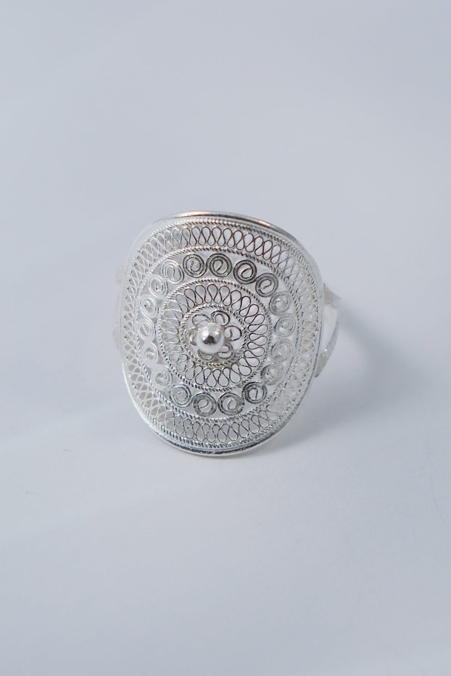 The Statement Sun Drum Ring