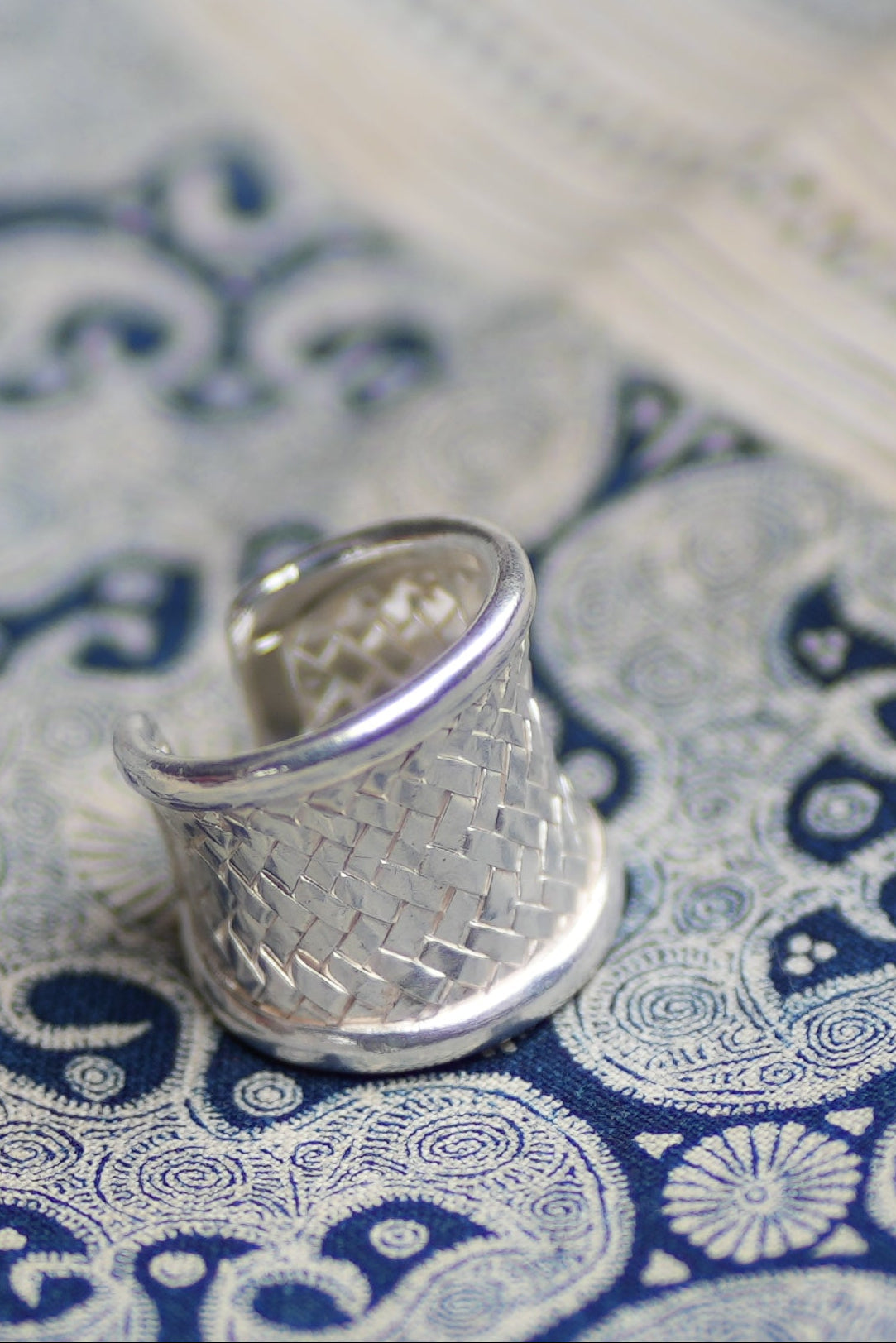 Woven Lattice Ring