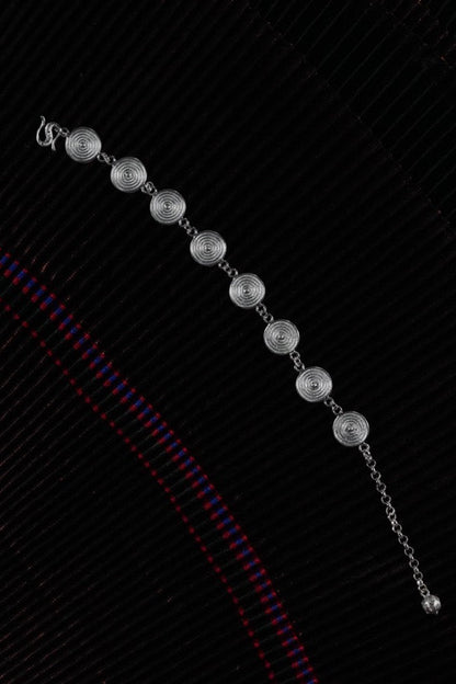 Rhythmic Vortex Link Bracelet