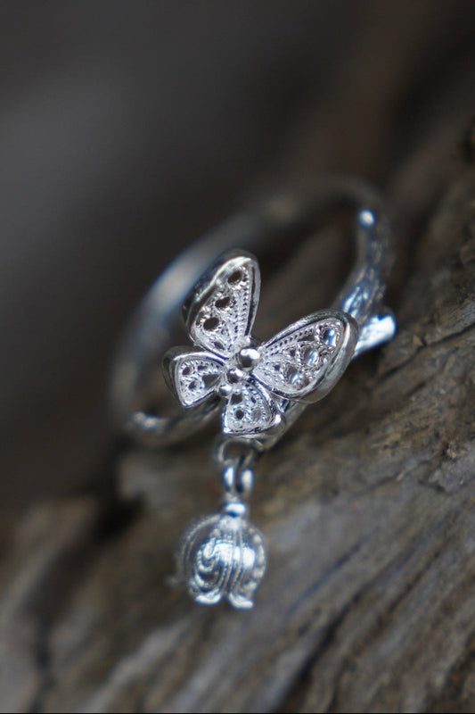 Woodland Butterfly Ring