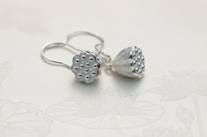 The Mini Lotus Pod Earrings