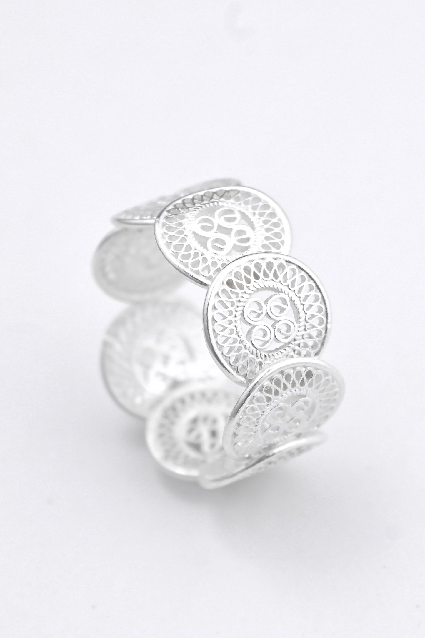 The Solis & Butterfly Band Ring