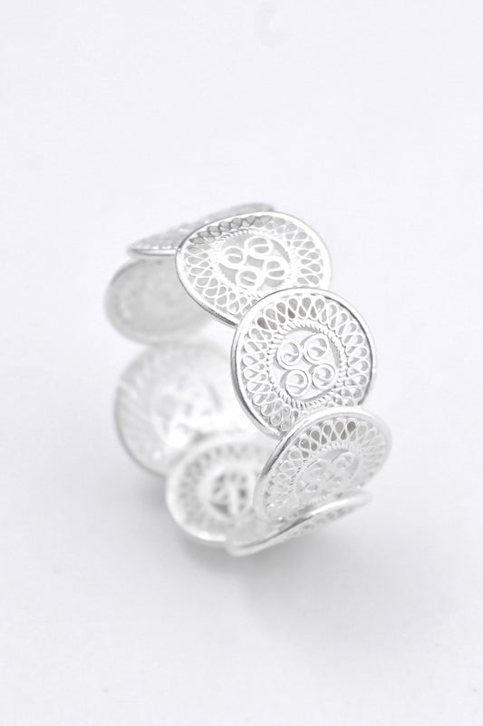 The Solis & Butterfly Band Ring