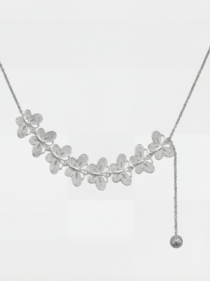 Filigree Butterfly Statement Necklace